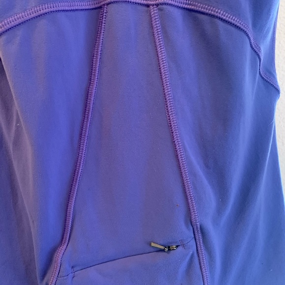 Women’s Purple Lucy tank top cross cross back XS - Picture 5 of 6